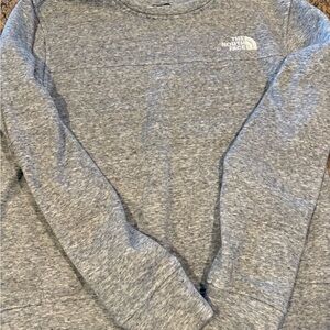 The North Face Gray Long Sleeve Shirt